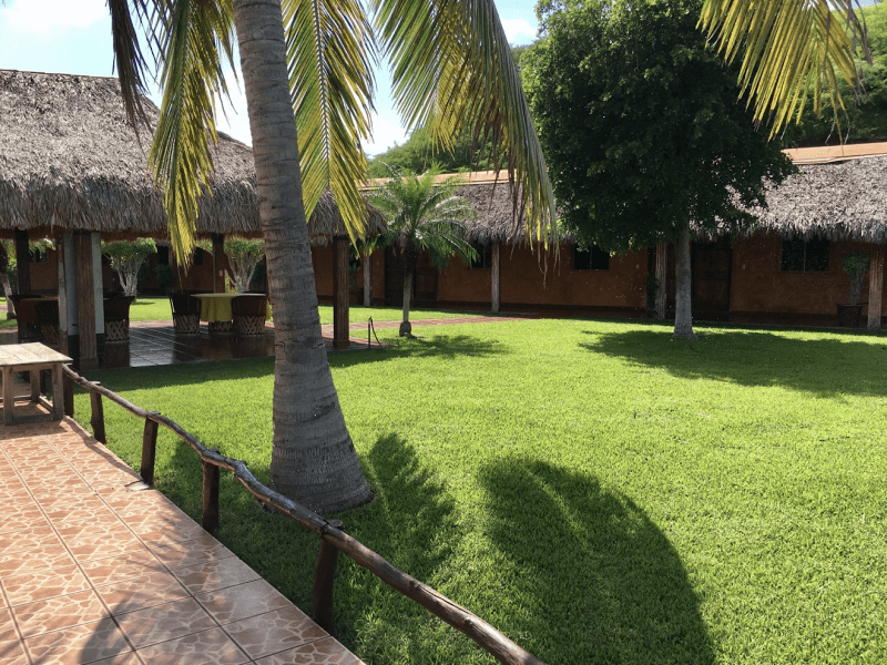 Resort grounds on Lake Bacarac